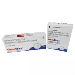 Терипаратид (Форстео аналог) 250 мкг/мл, Gemfrac р-р для п/к введ, 2.4 мл №1 фото