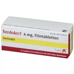 Сердолект (Сертиндол) 4мг таб. №30 фото